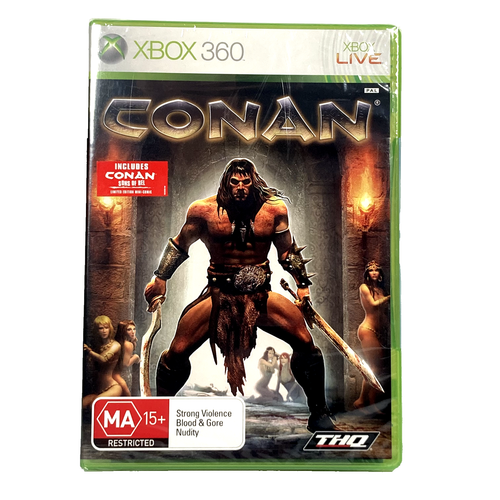 Conan Xbox 360 Game (2007) PAL Brand New & Sealed + Limited Edition Mini Comic - Picture 9 of 19