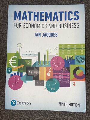 Mathematics for Economics and Business by Ian Jacques (Paperback, 2018)