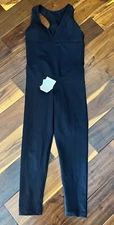 BrasilSul Black Macacão Bojo Jumpsuit Activewear Size P / M NWT New