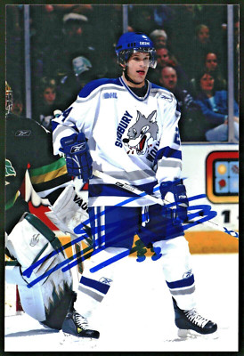 Devin DiDiomete Autographed 4x6 Color Photo Sudbury Wolves #24 B