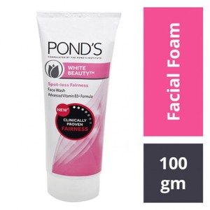 ponds white glow face wash