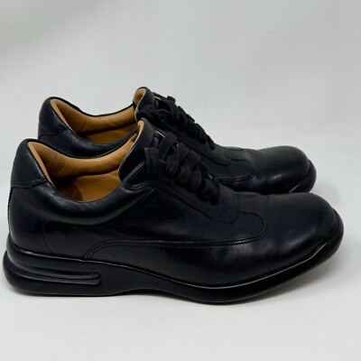 Cole Haan Air Conner Shoes Mens 9 M Black Leather Casual Comfort Business Dress