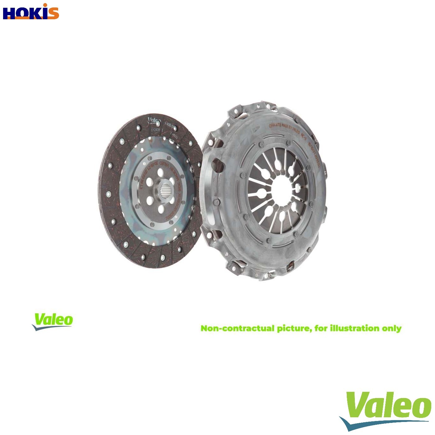Valeo Clutch Kit 826935 - With Cover, With Disc | Cover External Diameter: 220, Disc External Diameter: 219 - Image 9