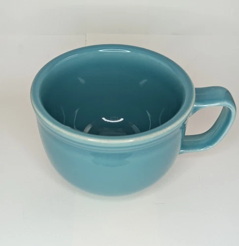 Homer Laughlin China Jumbo Soup Mug 18 oz Turquoise Fiestaware