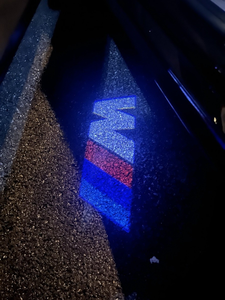 Luz de puerta de bienvenida BMW serie M logotipo 1/3/5/6/7, X1 X3 X5 X6, GT/Z y más E92