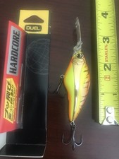 DUEL YO-ZURI HARDCORE BASS MID CRANK 60F CAST TROLLING FISHING LURE 2-3/8" 3/8oz