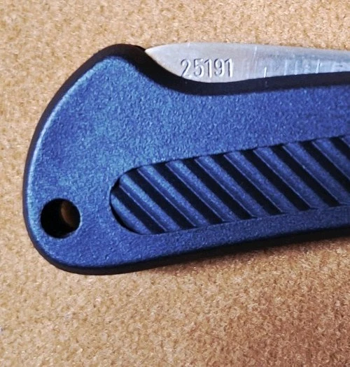 Cuchillo Plegable PUMA Featherweight 230164 25191 Raro, De Colección Fechado 1991 Foto 2 de 4