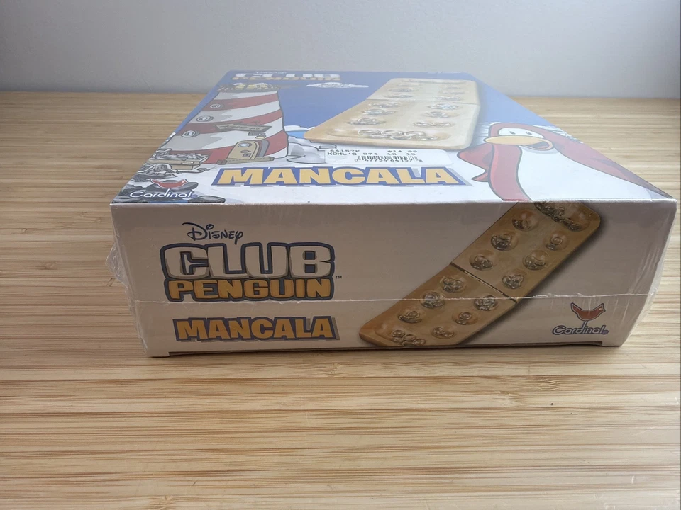 Disney Club Penguin Mancala Wooden Board Game by Cardinal Complete Sealed - Image 2 of 4