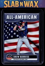 USA Baseball Stars and Stripes Drew Burress #25 Yellow Jackets ALL-American