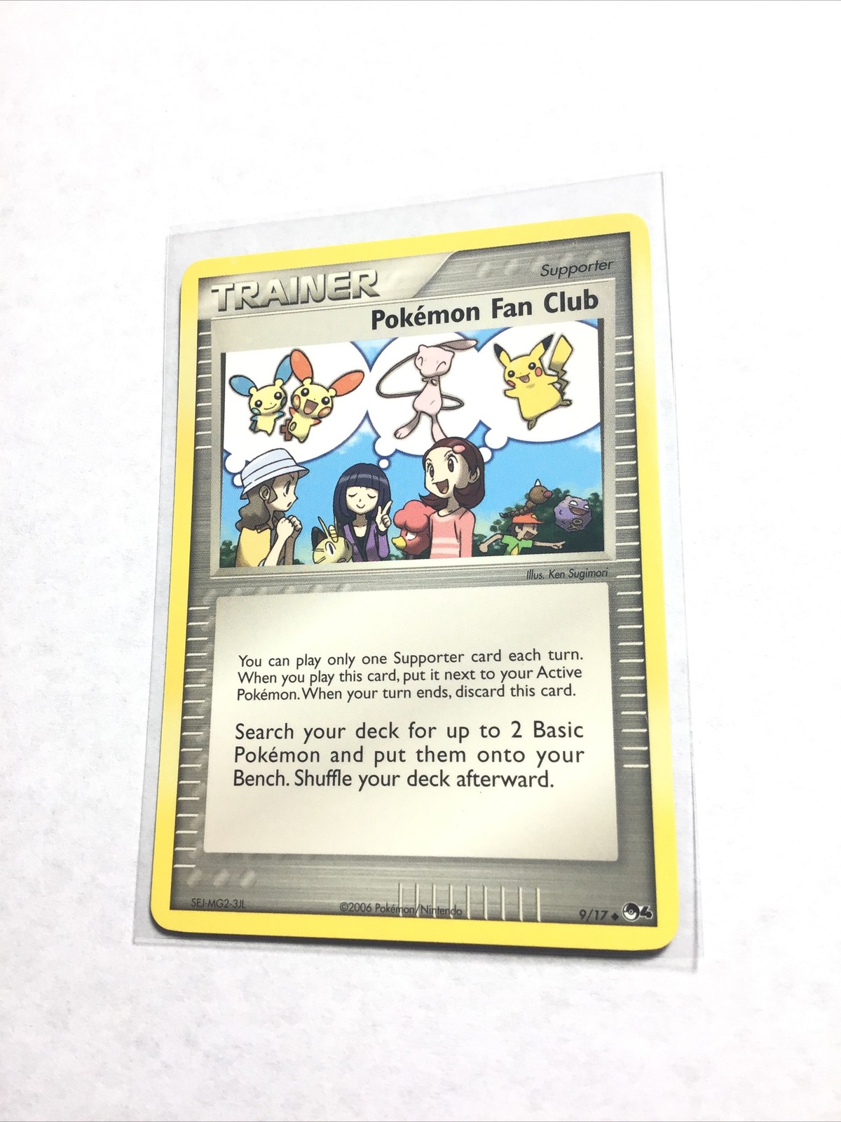 POKEMON FAN CLUB - 9/17 - POP SERIES 4 - Pokemon Card - EXC