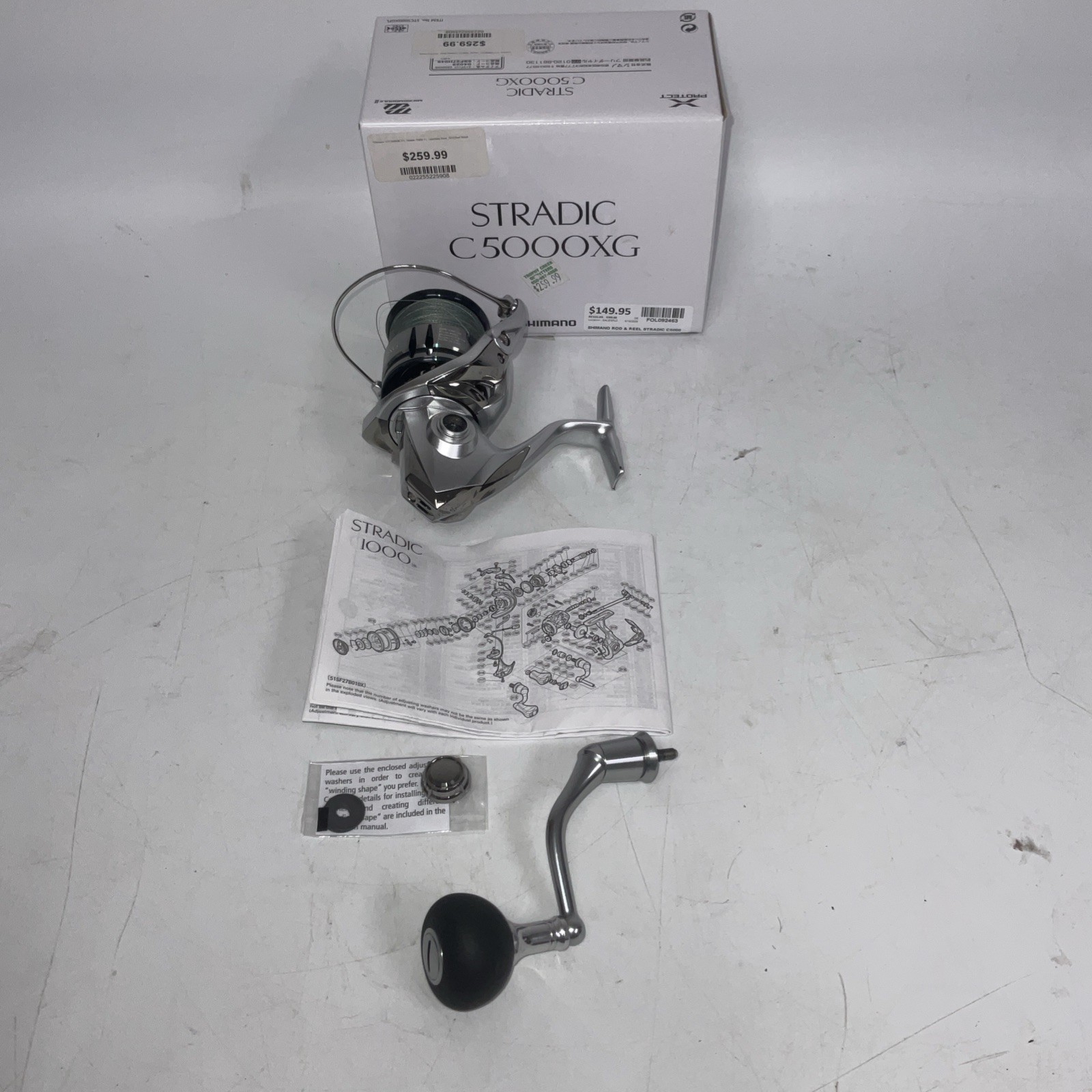 Shimano Stradic C5000XG Spinning Fishing Reel W/ Original Box!