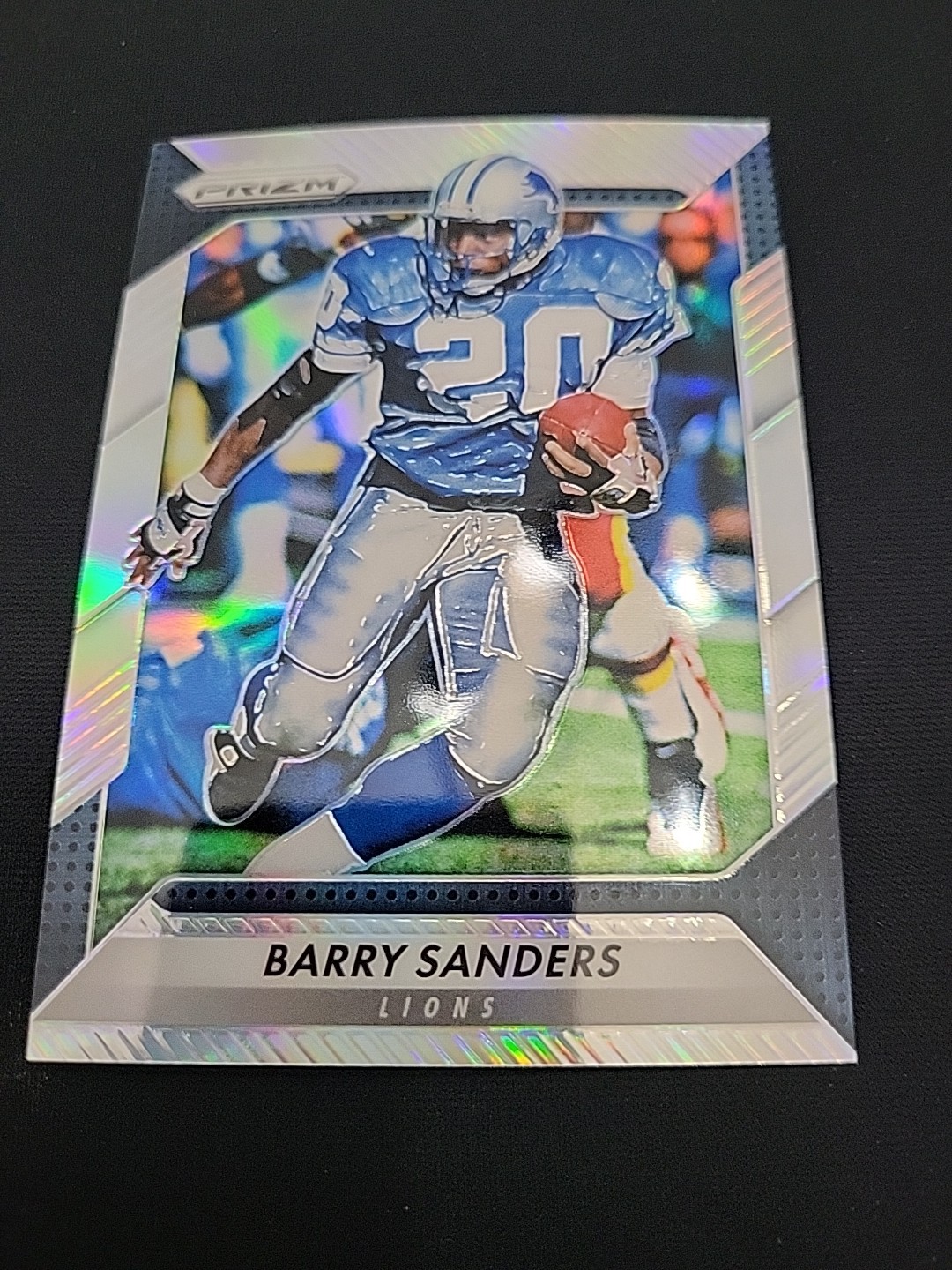 2016 Panini Prizm - Barry Sanders #165 Silver Prizm