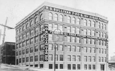 R G Sullivan Cigar Factory Manchester New Hampshire NH - Reprint