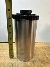 Omega Stainless Steel 35mm Film Developing Tank 2 Reels Large Capacity