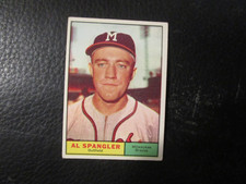 1961  TOPPS #73 AL SPANGLER   BRAVES   VG+
