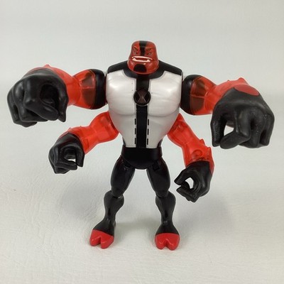 Ben 10 Power Up Four Arms Light Up Action Figure Sound Effects 2017 Playmates