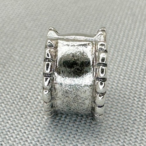 Original Pandora Moments Abgeschrägter Clip/Charm/Bead Silber 925 ALE 790267 #2