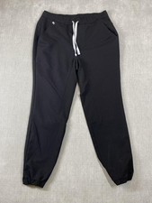 FIGS Tansen Jogger Pants Mens Small Black Drawstring Scrub Pockets MDXSW2004