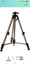 Camera Tripod Stand with Adjustable Legs and Quick Release Plate