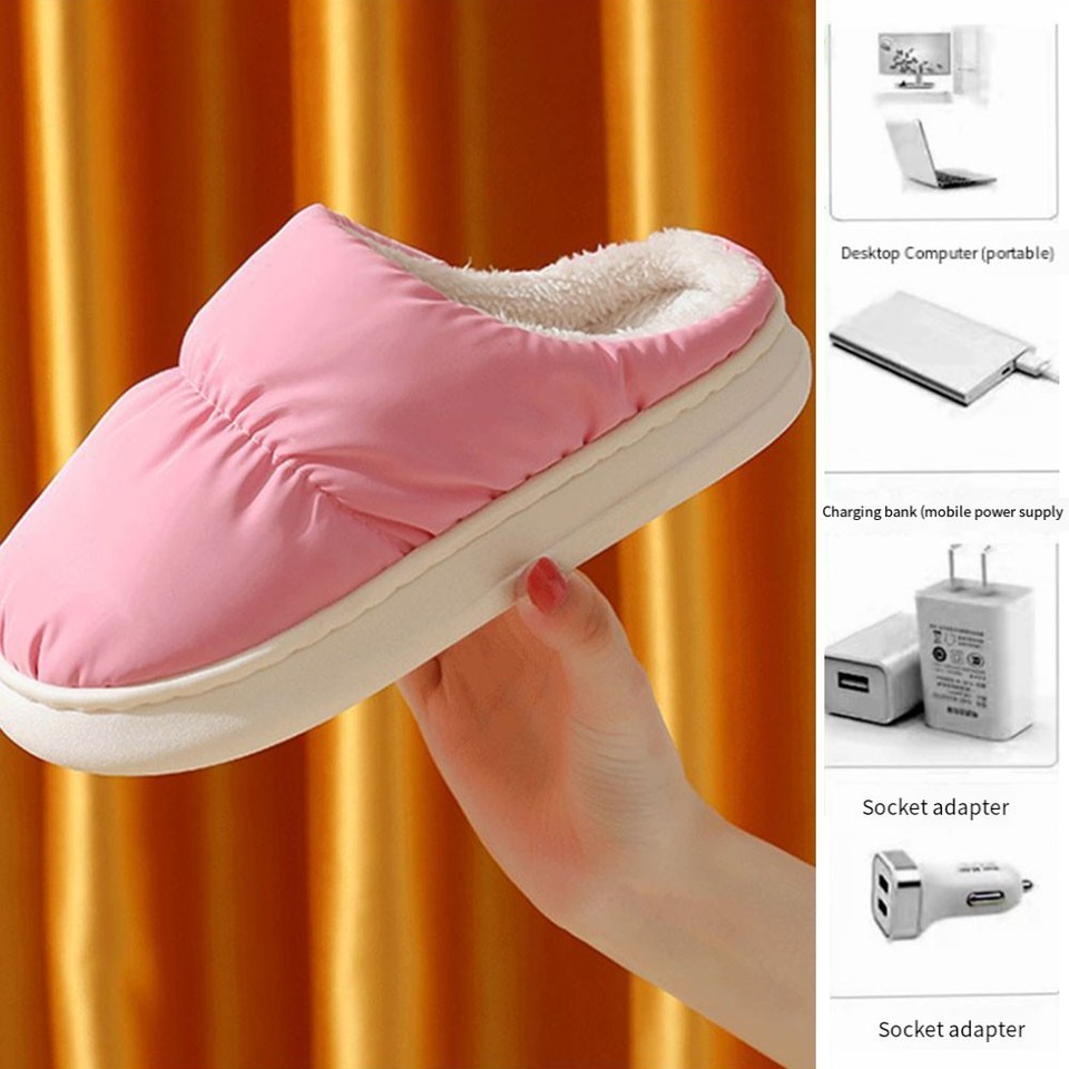 Chaussettes Chauffantes, 8000 MAh Rechargeables Par USB Pour Homme Et