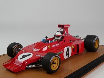 Tecnomodel Ferrari 312 B3 #4 Arturo Merzario GP USA 1973 1:18 TMD18-412D