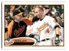Nolan Reimold 2012 Topps Baseball #176a Baltimore Orioles