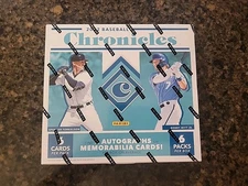 2022 Panini Chronicles Baseball Retail Preferred Box 2 Autographs/Memorabilia!