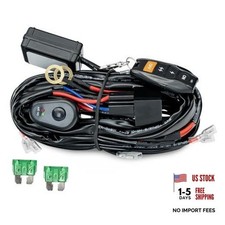 Led Driving Lights Bar Wire Harness Kit With Remote - 4leads With Remote Control Led Driving Lights Bar Wire Harness Kit With Remote - 4leads With Remote Control