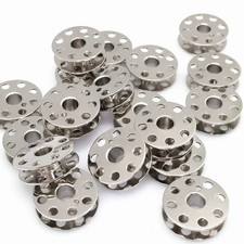 20pcs Metal Bobbins for Singer Featherweight 221 301 45785