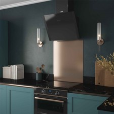 Forgeworks Kitchen Splashback Brushed Copper Self Adhesive - 600mmx750mmx0.9mm