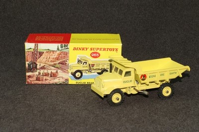Dinky #965 Euclid Rear Dump Truck Construction Late Issue Picture Box MIB