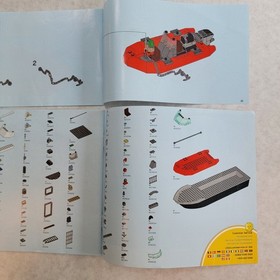 LEGO City Police Patrol Boat 60129 Instruction Manuals Books 1 & 2 Only