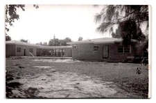 Vintage Kodak Photo Postcard Mid-Century Modern Architecture 6x4