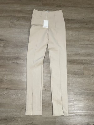 NWOT EMORY PARK STRECTH Women s Sz S TAN BEIGE PULL ON DRESS PANTS