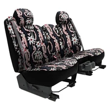 Dash Designs K260-01-0-HSK Hawaiian 1st Row Surf City Black Custom Seat Cover