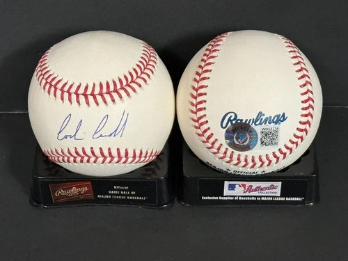 Corbin Carroll Diamondbacks Signed MLB Baseball Beckett WITNESS Holo Full Sig!