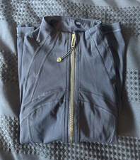 Lululemon Define Jacket Black, Gold Zip. Size US 2, UK 6, XS. Brand new! 