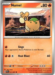 Numel 011/091 Common Paldean Fates