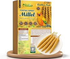 Danodia's Zoolulu Foxtail Spray Millet for Birds 300 g 0.66 lb/ 10.6oz 