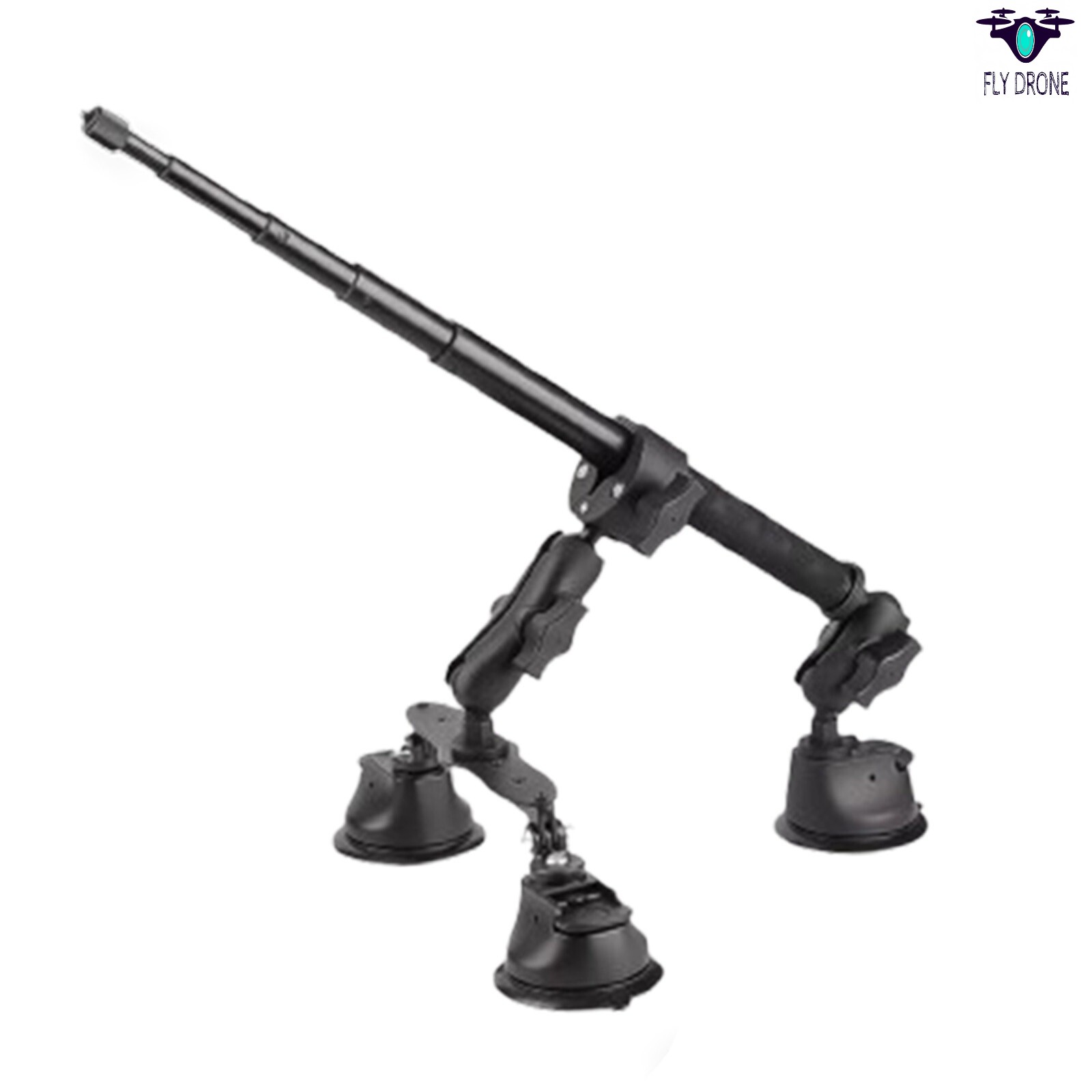 For Insta360 ONE X4 X3 X2 DJI Panoramic Camera Car SuctionCup Mount+Selfie Stivh