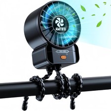 TIFO Portable Stroller Fan - Recharable USB Fan, Quiet Clip-on Baby