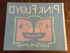 PINK FLOYD 'DIVISION BELL' RARE Window Static Cling/Sticker Promo only -11" x 9"