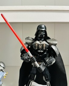 Star Wars  LEGO Darth Vader Buildable Figures/Clone Commander & Jango Fett.