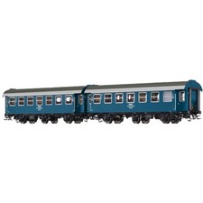 Brawa 46314 2er-Set Personenwagen B3yg der Tegernsee Bahn, Ep. IV H0 + Neu