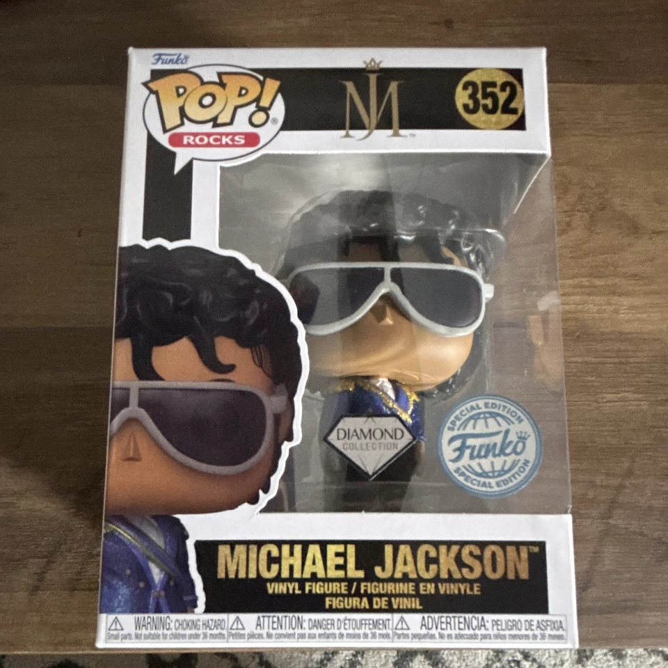 Funko Pop! Rocks Michael Jackson #352 Diamond Collection Édition spéciale - Photo 1/4