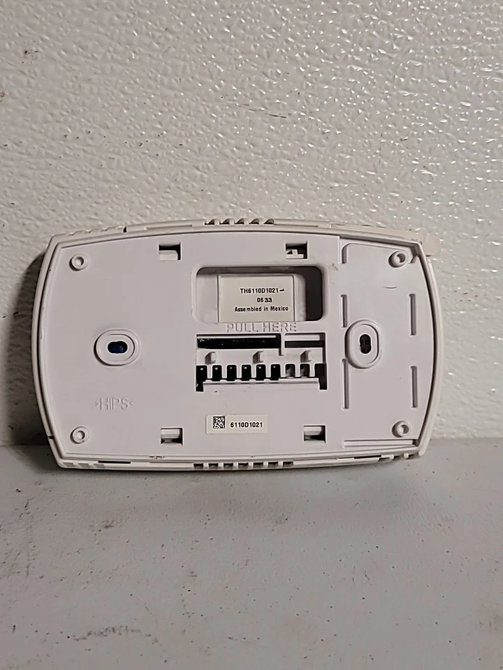 Honeywell Programable, 1H/1C, Termostato de Pantalla Grande, TH6110D1021 Foto 2 de 4