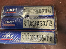 SKF 7211-ACD/P4ATBTAVT105, Matched Set of 3 Precision Bearings, New in Box