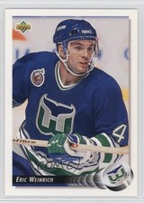 1992-93 Upper Deck Eric Weinrich #553 0a4