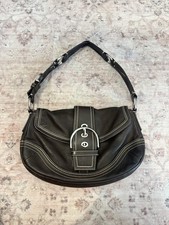 Vintage Coach Soho Brown Medium Leather Shoulder Bag