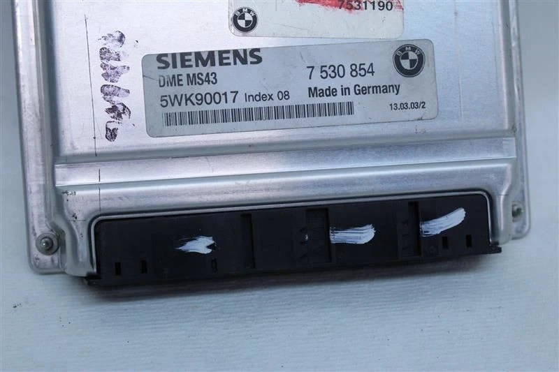 ORDENADOR ECM ECU BMW X5 2001 01 2002 02 3.0L 7530854 1119955 Foto 3 de 4
